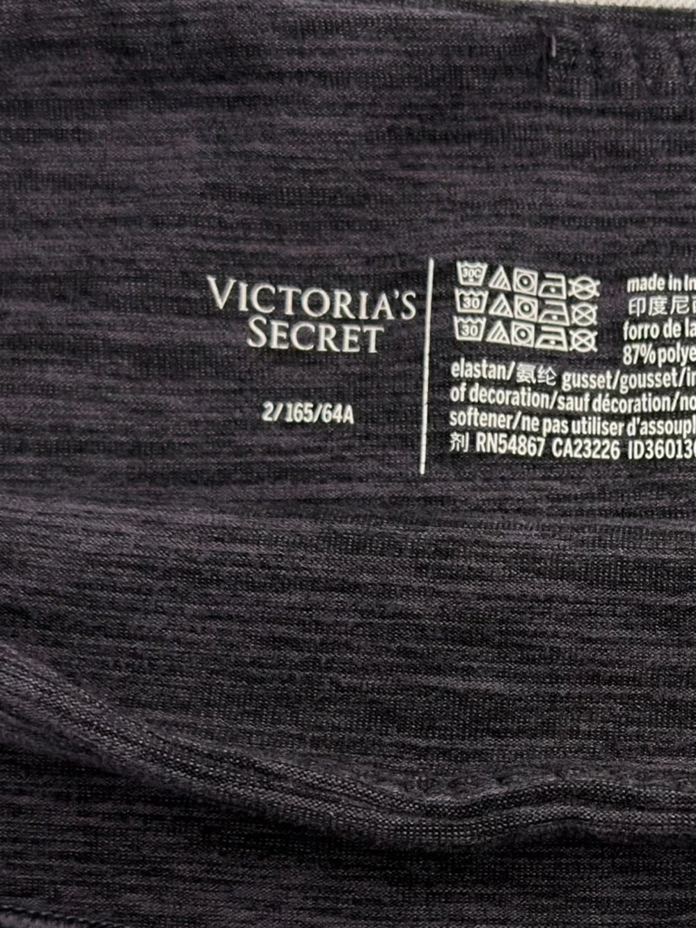 Victoria's Secret Charcoal Gray High-Waist Leggings - Picture 2 of 5
